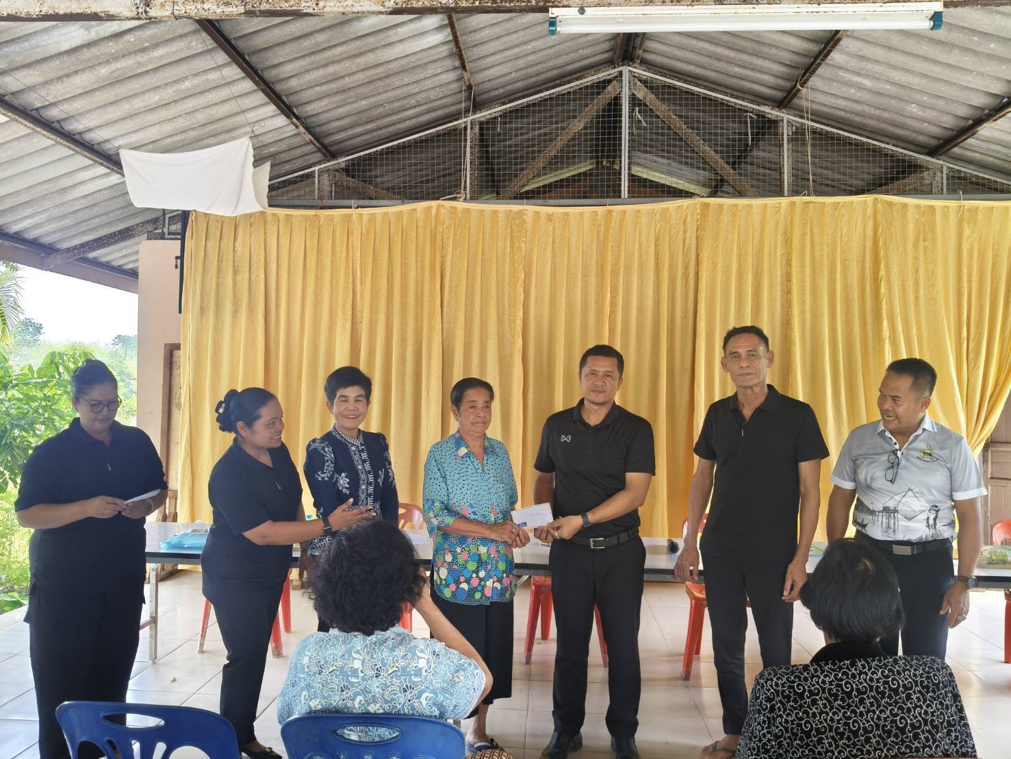 🎖️พช.ตะโหมด @พัทลุง 🎖️ 🐝พช.ตะโหมด  ร่วมประชุมสามัญประจำปี กองทุนหมู่บ้าน”บ้านทุ่งโพธ์” หมู่ที่ 1 ตำบลตะโหมด🐝