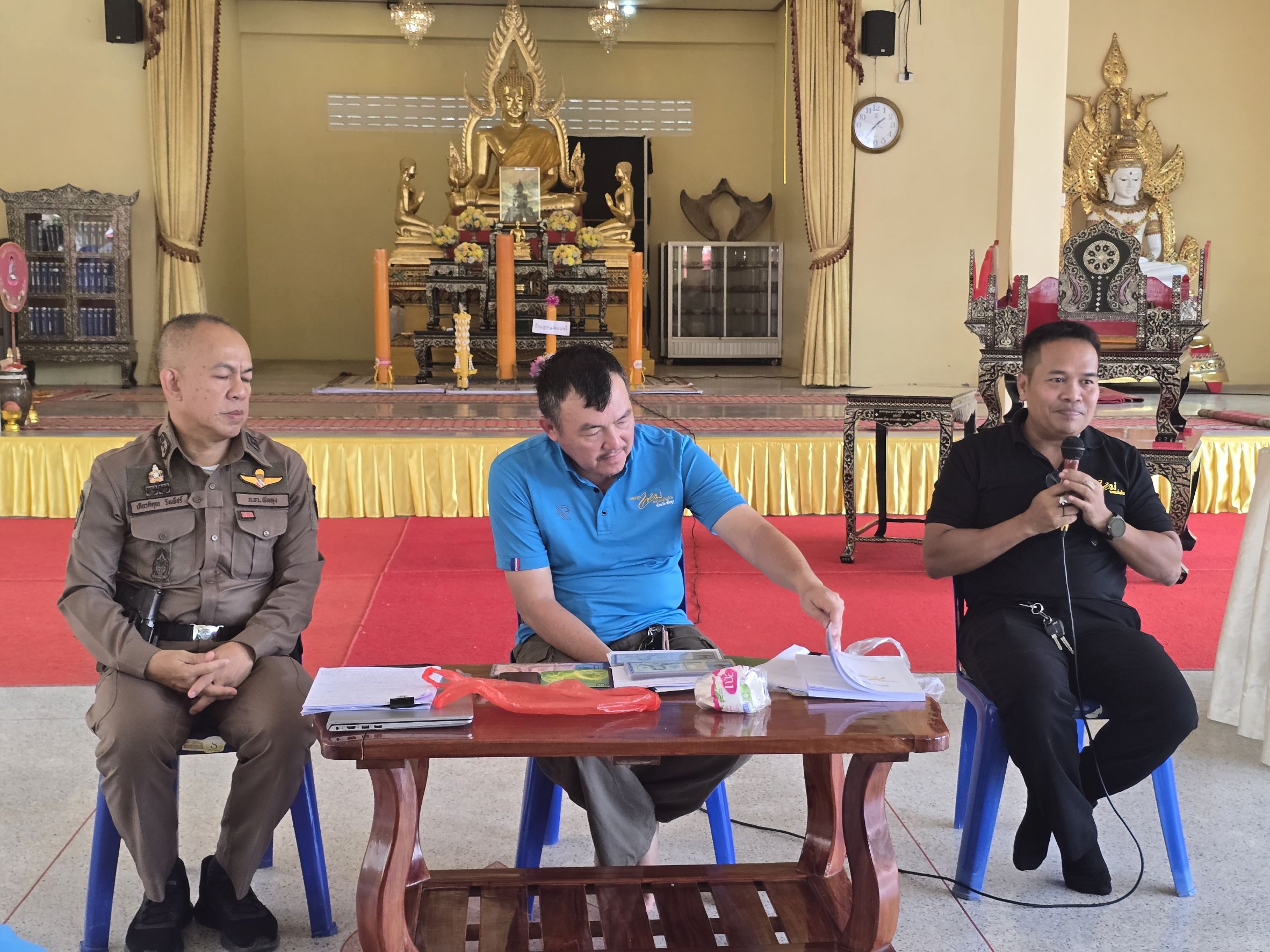 พช.ตะโหมด ลงพื้นที่ขับเคลื่อนการดำเนินงานกองทุนแม่ของแผ่นดิน