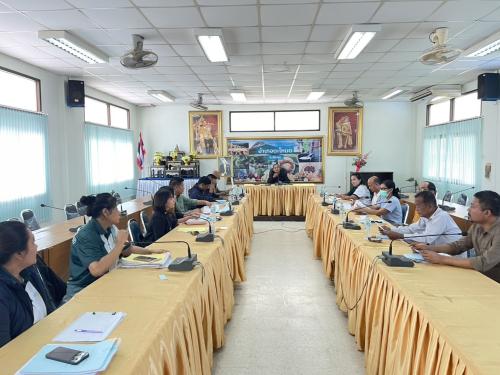 พช.ตะโหมด เข้าร่วมการประชุมคณะทำงานเพื่อป้องกันการกระทำความผิดซ้ำในความผิดเกี่ยวกับเพศหรือใช้ความรุนแรง ระดับอำเภอ